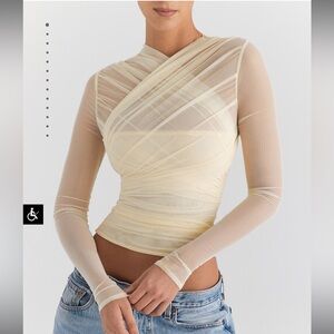 Mistress Rocks Pollen Layered Top